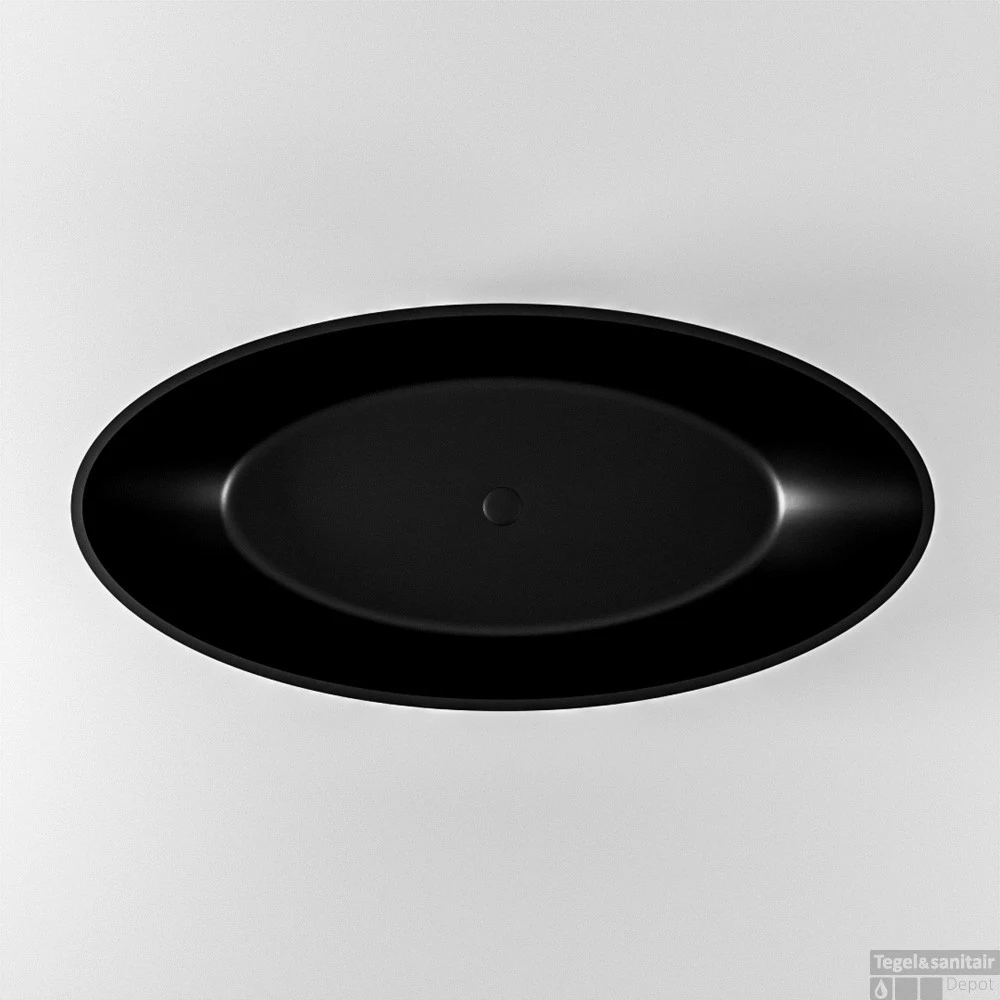 HOLM Vrijstaand Bad 180x85cm Kleur Urban / Urban 8 HOLM Vrijstaand Bad 180x85cm Kleur Urban / Urban - Afbeelding 8