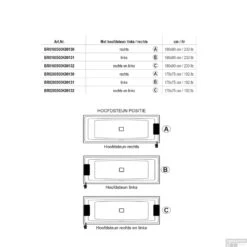 Ligbad Riho Still Square Met LED En Hoofdsteun 180x80 Cm Acryl Wit (Links En Rechts) 19 Ligbad Riho Still Square Met LED En Hoofdsteun 180x80 Cm Acryl Wit (Links En Rechts) -Winkel Voor Badkamerdouchebenodigdheden hoofdsteun tech 1 1