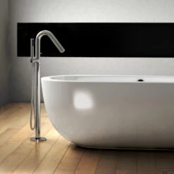 Clou InBe Vrijstaand Ligbad Ovaal 180x85x61 Cm Met Overloop Acryl Wit -Winkel Voor Badkamerdouchebenodigdheden ib 05.40102 i