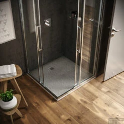 Douchebak Ideal Standard Ultra Flat Solid Vierkant (in 3 Afmetingen En 5 Kleuren) -Winkel Voor Badkamerdouchebenodigdheden idealstandard ultraflatsolid betongrijs