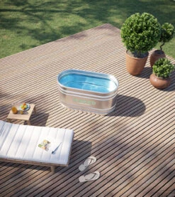 Tankkd IJsbad | Green Label Oval | 122x61x61cm | Aluminium -Winkel Voor Badkamerdouchebenodigdheden ijsbad tankkd green label oval 122x61x61 cm aluminium sfeer4