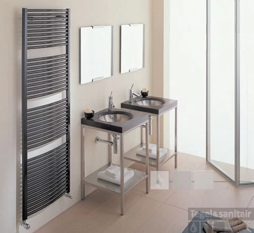 Handdoekradiator Odro Gebogen 764 X 585 Mm Pergamon 2 Handdoekradiator Odro Gebogen 764 X 585 Mm Pergamon - Afbeelding 2