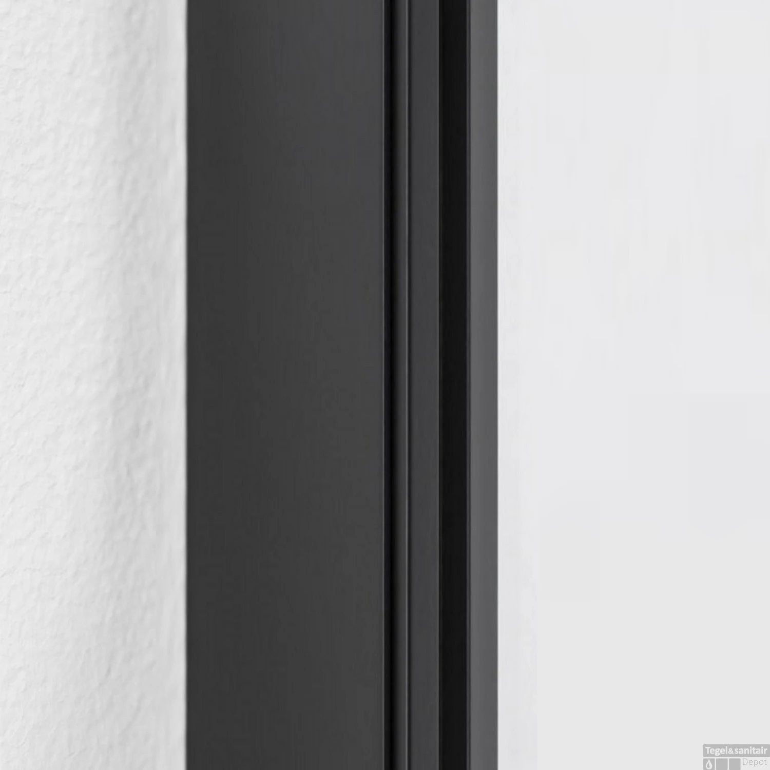 Inloopdouche Boss & Wessing Recta 100x200 Cm Mat Zwart Profiel Rondom 2 Inloopdouche Boss & Wessing Recta 100x200 Cm Mat Zwart Profiel Rondom - Afbeelding 2