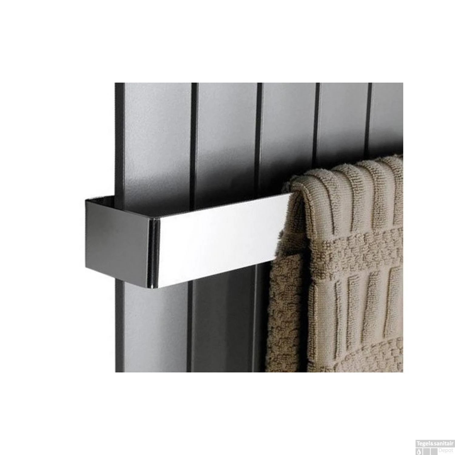Handdoekhouder Tbv Radiatoren Sapho Colonna 45x7.4 Cm Gepolijst RVS 1 Handdoekhouder Tbv Radiatoren Sapho Colonna 45x7.4 Cm Gepolijst RVS