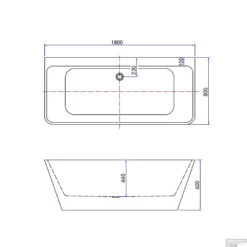 Ligbad Best Design Silmo Vrijstaand Wandmodel 180x80x60cm Acryl -Winkel Voor Badkamerdouchebenodigdheden ligbad best design silmo vrijstaand wandmodel 180x80x60cm acryl 4005210 tech