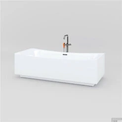 Ligbad Clou Hammock 200x85x59cm Acryl Glans Wit (Vrijstaand)