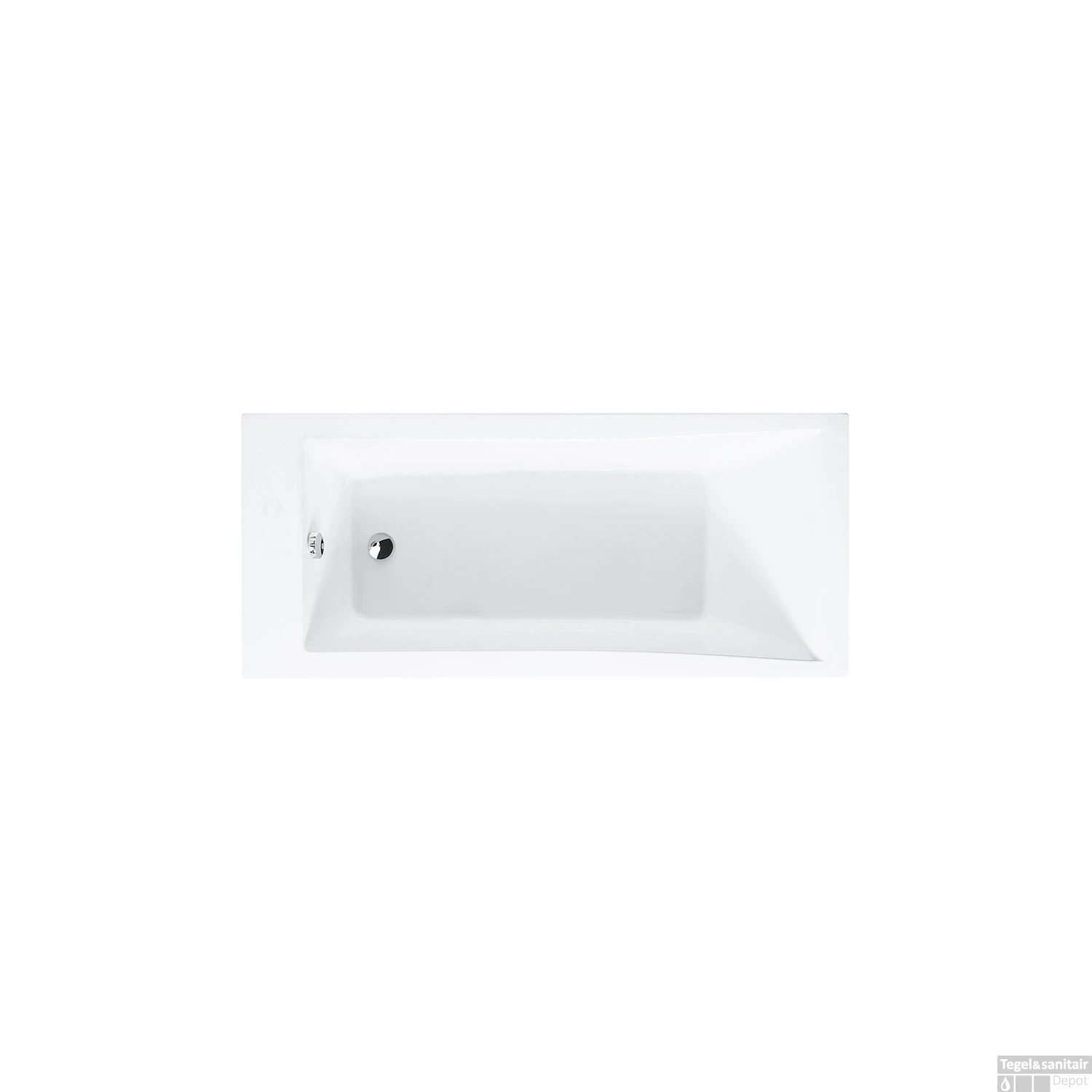 Ligbad Boss & Wessing Veroni 170x70x42 Cm Acryl Wit 1 Ligbad Boss & Wessing Veroni 170x70x42 Cm Acryl Wit