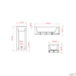 Ligbad Boss & Wessing Veroni 170x70x42 Cm Acryl Wit 5 Ligbad Boss & Wessing Veroni 170x70x42 Cm Acryl Wit -Winkel Voor Badkamerdouchebenodigdheden ligbad creavit acryl 170x70x42 cm wit tech