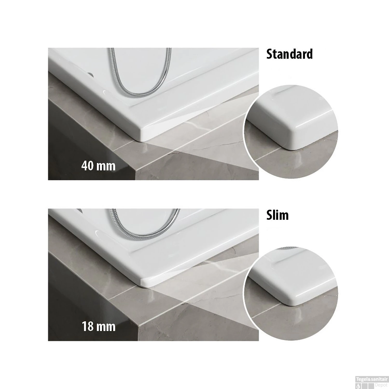 Ligbad Polysan Astra Slim Inbouw 165x75x48 Cm Wit 2 Ligbad Polysan Astra Slim Inbouw 165x75x48 Cm Wit - Afbeelding 2