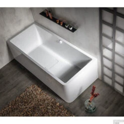 Ligbad Polysan Marlene 165x75x63 Cm Asymmetrisch Links Wit -Winkel Voor Badkamerdouchebenodigdheden ligbad polysan marlene 165x75x63 asymmetrisch links wit sph72403mcl 4