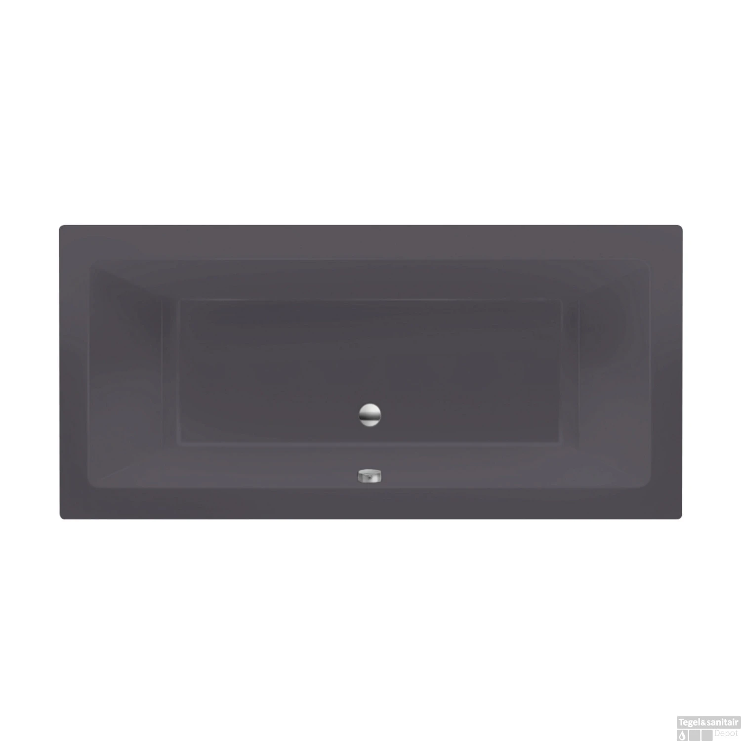 Ligbad Beterbad Xenz Society 190x90x50 Cm Inbouw Acryl Antraciet 1 Ligbad Beterbad Xenz Society 190x90x50 Cm Inbouw Acryl Antraciet