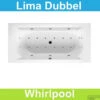 Ligbad Riho Lima 200 X 90 Cm Whirlpool Dubbel Systeem