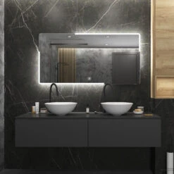 Badkamerspiegel Boss & Wessing Liteem 160x70 Cm Met LED