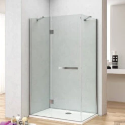 Douchecabine Lacus Capraia 120 Cm Klapdeur 8mm Helder Nanoglas