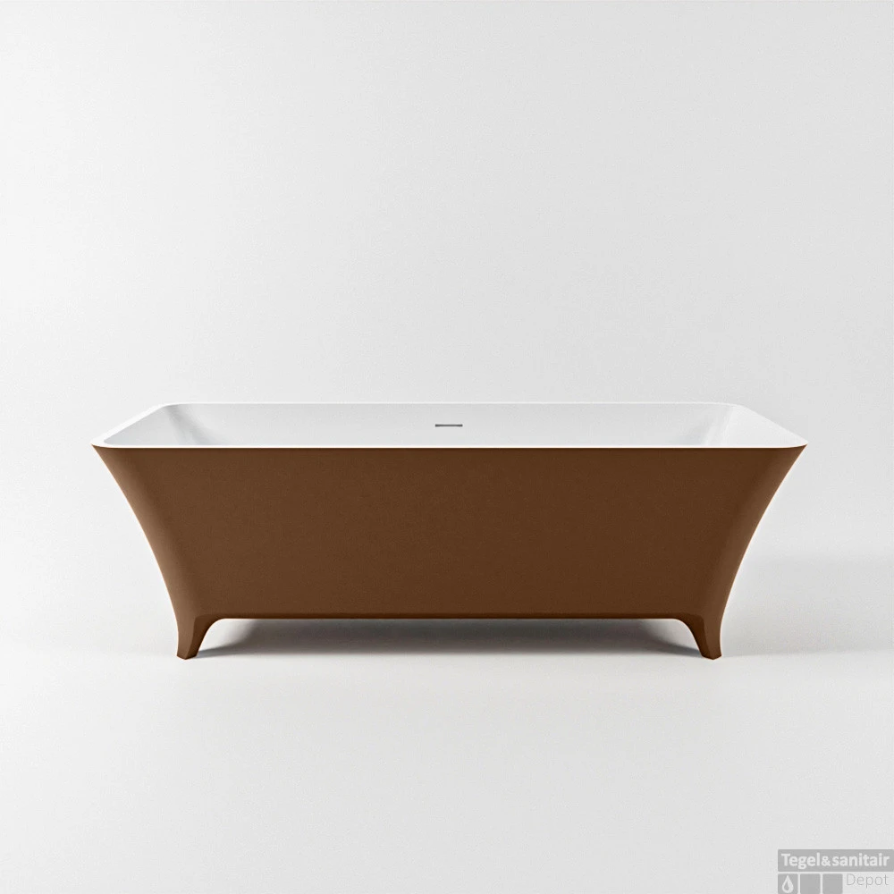 LUNDY Vrijstaand Bad 170x75cm Kleur Rust / Talc 11 LUNDY Vrijstaand Bad 170x75cm Kleur Rust / Talc - Afbeelding 11