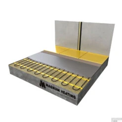 Elektrische Vloerverwarming Magnum Mat Incl. Klokthermostaat 3 M2 -Winkel Voor Badkamerdouchebenodigdheden magnum mat eg 9 1 11