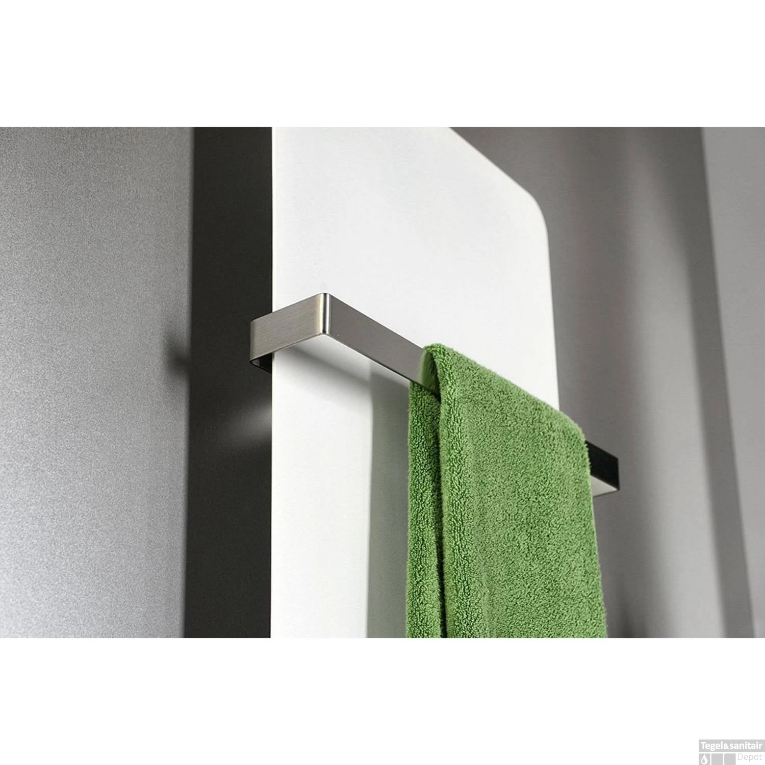 Handdoekhouder Tbv Radiatoren Sapho Tabella 52 Cm Geborsteld RVS 5 Handdoekhouder Tbv Radiatoren Sapho Tabella 52 Cm Geborsteld RVS - Afbeelding 5