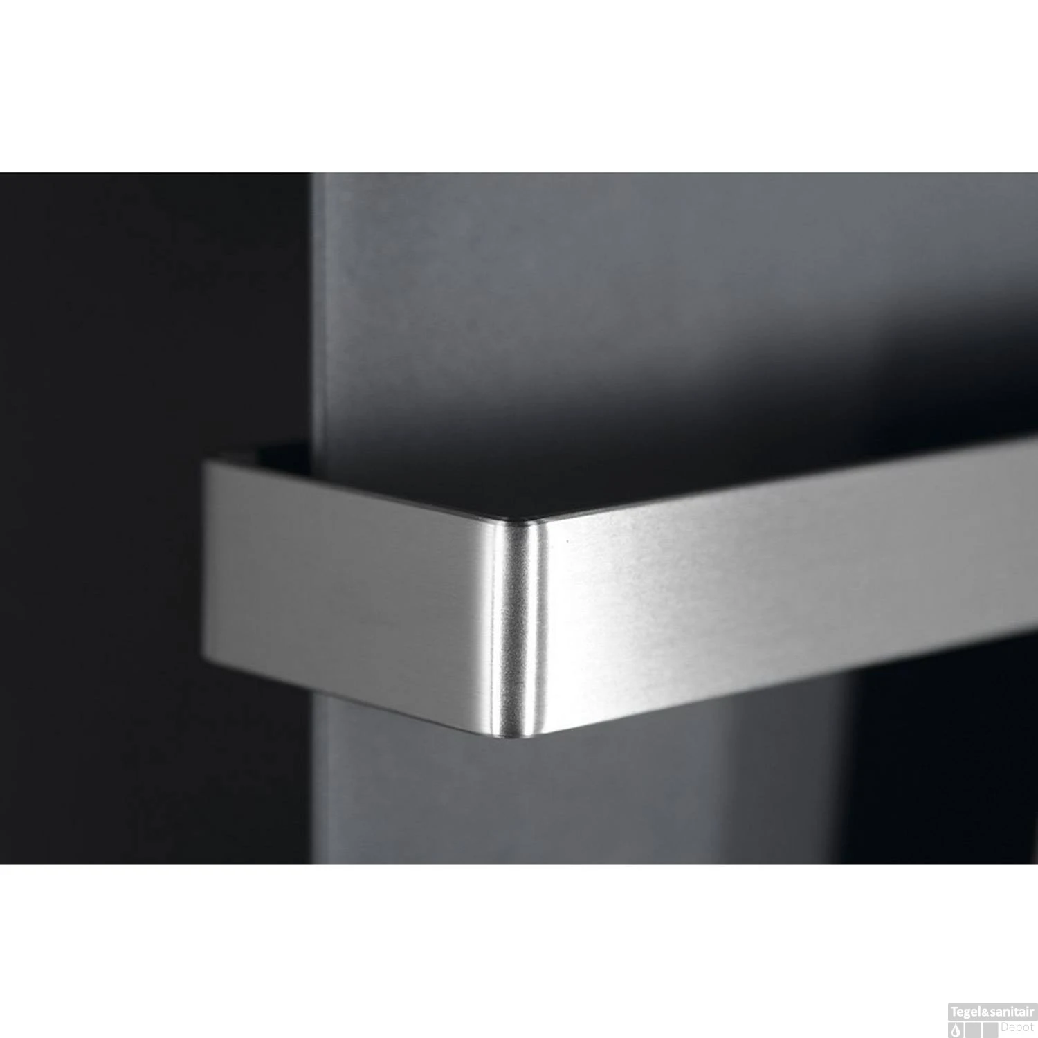 Handdoekhouder Tbv Radiatoren Sapho Tabella 52 Cm Geborsteld RVS 2 Handdoekhouder Tbv Radiatoren Sapho Tabella 52 Cm Geborsteld RVS - Afbeelding 2