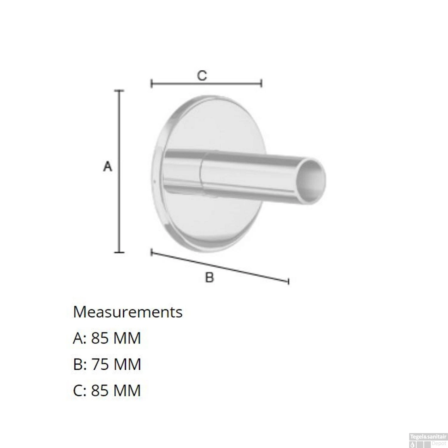 Montagepakket Smedbo Dry Voor FK712 - FK715 7,5x8,5x8,5 Cm RVS Gepolijst 2 Montagepakket Smedbo Dry Voor FK712 - FK715 7,5x8,5x8,5 Cm RVS Gepolijst - Afbeelding 2