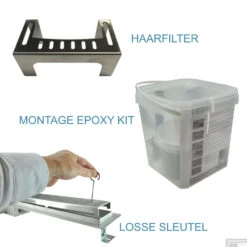 RVS Douchegoot Muurflens Met Uitneembaar Sifon 80x7cm 6,7cm Diep STANDAARD ROOSTER -Winkel Voor Badkamerdouchebenodigdheden muur design rooster 80cm 8