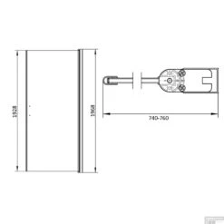 Nisdeur Boss & Wessing Coala 80x195cm Met Sluitprofiel 6mm NANO Coating 5 Nisdeur Boss & Wessing Coala 80x195cm Met Sluitprofiel 6mm NANO Coating -Winkel Voor Badkamerdouchebenodigdheden nisdeur boss wessing coala 80x195cm met sluitprofiel 6mm nano coating tech