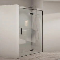 Nisdeur Boss & Wessing PC Design 90x200 Cm 8mm Mat Zwart