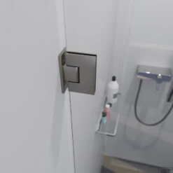 BWS Douchedeur | Medena | Profielloos | 90x200cm | Scharnieren RVS | Nisdeur -Winkel Voor Badkamerdouchebenodigdheden nisdeur bws medena 90x200cm profielloos scharnieren rvs 4