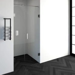 Nisdeur Compleet Just Creating Profielloos 2-Delig 100x200 Cm 40/60 Chroom