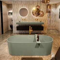 NOBLE Vrijstaand Bad 180x75cm Kleur Army / Army -Winkel Voor Badkamerdouchebenodigdheden noble 2 00023