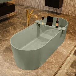 NOBLE Vrijstaand Bad 180x75cm Kleur Army / Army -Winkel Voor Badkamerdouchebenodigdheden noble 3 00023