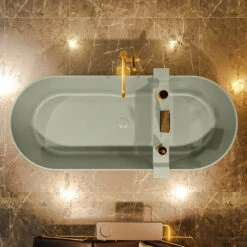 NOBLE Vrijstaand Bad 180x75cm Kleur Army / Army -Winkel Voor Badkamerdouchebenodigdheden noble 4 00023