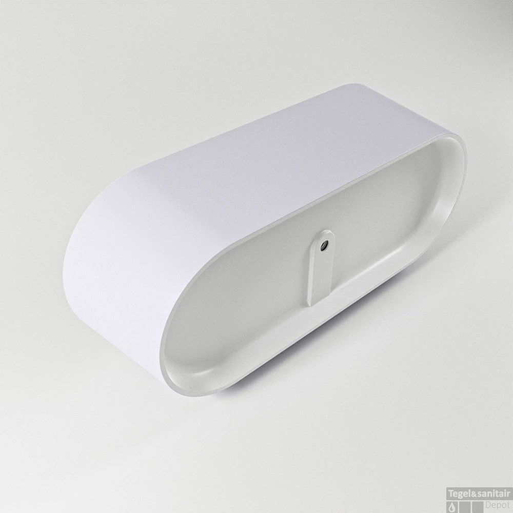 NOBLE Vrijstaand Bad 180x75cm Kleur Cale / Talc 6 NOBLE Vrijstaand Bad 180x75cm Kleur Cale / Talc - Afbeelding 6