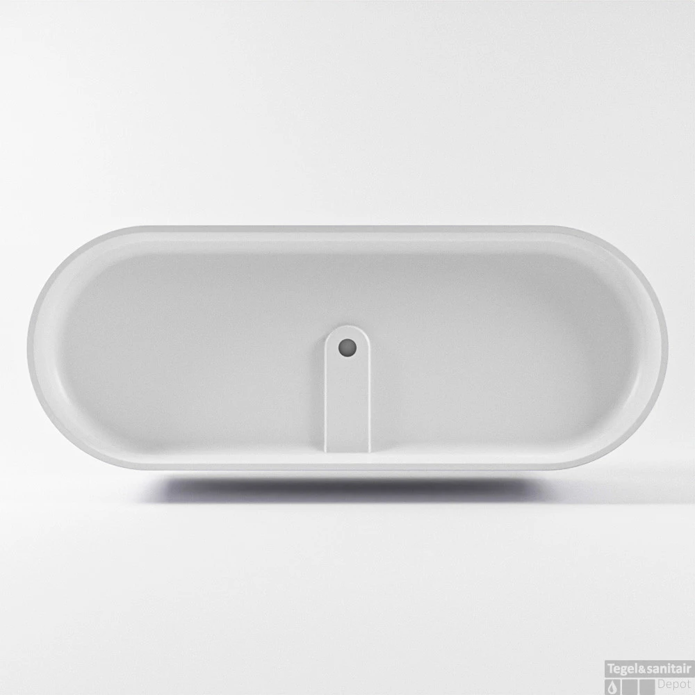 NOBLE Vrijstaand Bad 180x75cm Kleur Cale / Talc 7 NOBLE Vrijstaand Bad 180x75cm Kleur Cale / Talc - Afbeelding 7