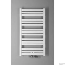 Handdoekradiator Sapho Nevel Recht Middenaansluiting 55.5x104.3 Cm 397W Wit -Winkel Voor Badkamerdouchebenodigdheden nvx610 handdoekradiator sapho nevel recht 55.5x104.3 cm 397w wit 3
