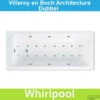 Ligbad Villeroy & Boch Architectura 160x70 Cm Balboa Whirlpool Systeem Dubbel