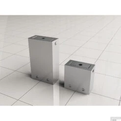 BWS Erie Verbredingsprofiel Voor Douchewand Aluminium 3x200 Cm 7 BWS Erie Verbredingsprofiel Voor Douchewand Aluminium 3x200 Cm -Winkel Voor Badkamerdouchebenodigdheden picture of the two wall connection 1 2