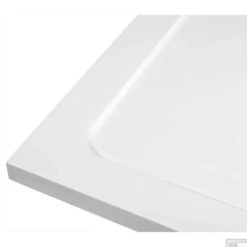 Douchebak Gegoten Marmer Sapho Aqualine 120x80x3 Cm Rechthoek Wit -Winkel Voor Badkamerdouchebenodigdheden pq12080 douchebak marmer sapho aqualine 120x80x3 cm rechthoek wit 2