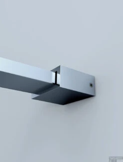 Rechte Muurkoppeling Chroom Tbv Stabilisatiestang -Winkel Voor Badkamerdouchebenodigdheden rechte muurkoppeling tbv stabilisatiestang smal