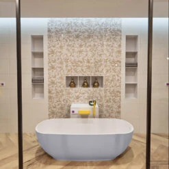 ROCK Vrijstaand Bad 170x70cm Kleur Cale / Talc -Winkel Voor Badkamerdouchebenodigdheden rock 2 00008