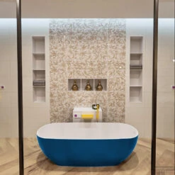 ROCK Vrijstaand Bad 170x70cm Kleur Jeans / Talc 13 ROCK Vrijstaand Bad 170x70cm Kleur Jeans / Talc -Winkel Voor Badkamerdouchebenodigdheden rock 2 00013