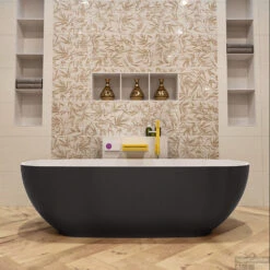 ROCK Vrijstaand Bad 170x70cm Kleur Dark Grey / Talc 15 ROCK Vrijstaand Bad 170x70cm Kleur Dark Grey / Talc -Winkel Voor Badkamerdouchebenodigdheden rock 4 00009