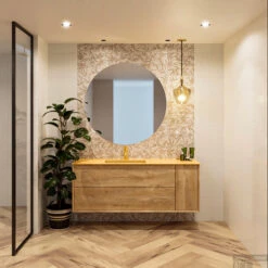 ROCK Vrijstaand Bad 170x70cm Kleur Ocher / Ocher -Winkel Voor Badkamerdouchebenodigdheden rock 6 00027