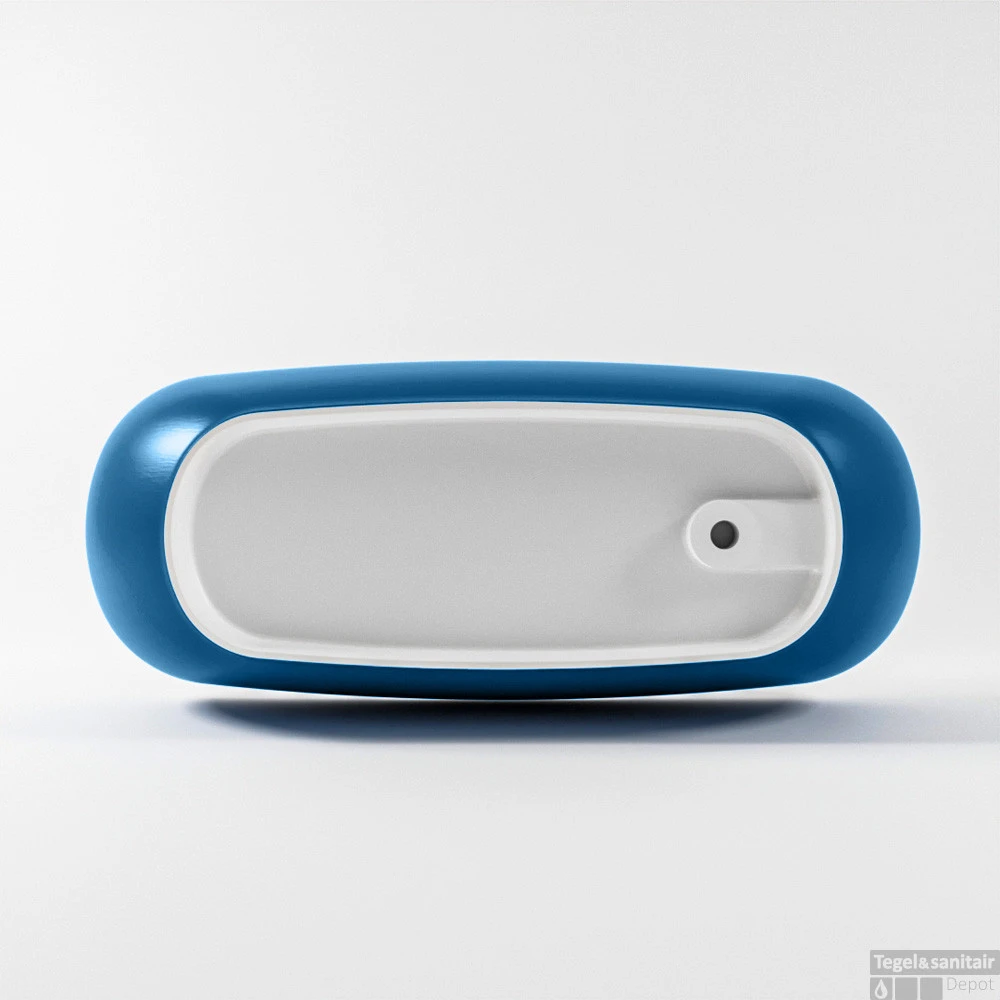 ROCK Vrijstaand Bad 170x70cm Kleur Jeans / Talc 9 ROCK Vrijstaand Bad 170x70cm Kleur Jeans / Talc - Afbeelding 9