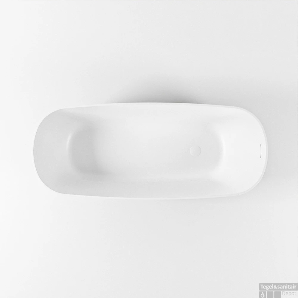 ROCK Vrijstaand Bad 170x70cm Kleur Dark Grey / Talc 10 ROCK Vrijstaand Bad 170x70cm Kleur Dark Grey / Talc - Afbeelding 10