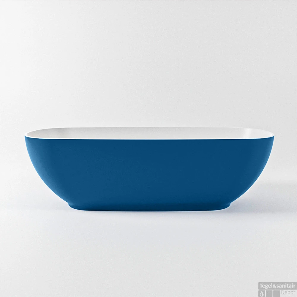 ROCK Vrijstaand Bad 170x70cm Kleur Jeans / Talc 11 ROCK Vrijstaand Bad 170x70cm Kleur Jeans / Talc - Afbeelding 11