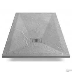 Douchetub Sanimar Sanistone 160 X 90 Cm Cement Grijs 8 Douchetub Sanimar Sanistone 160 X 90 Cm Cement Grijs -Winkel Voor Badkamerdouchebenodigdheden sanistone cement grijs sfeer 1 1 1