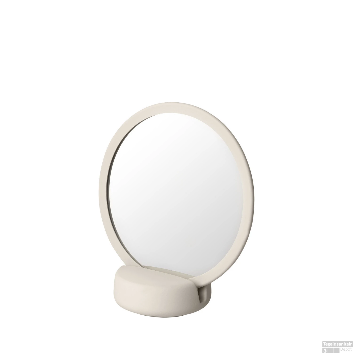 Scheerspiegel Blomus Sono Ø 17 Cm Make-Up Spiegel Vijf Keer Vergrotend Moonbeam