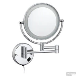 Cosmeticaspiegel Best Design Steiner Chroom Met LED (20 Cm)