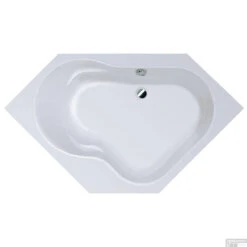 Sealskin Ligbad Playa 145x145 Met Armsteunen Wit