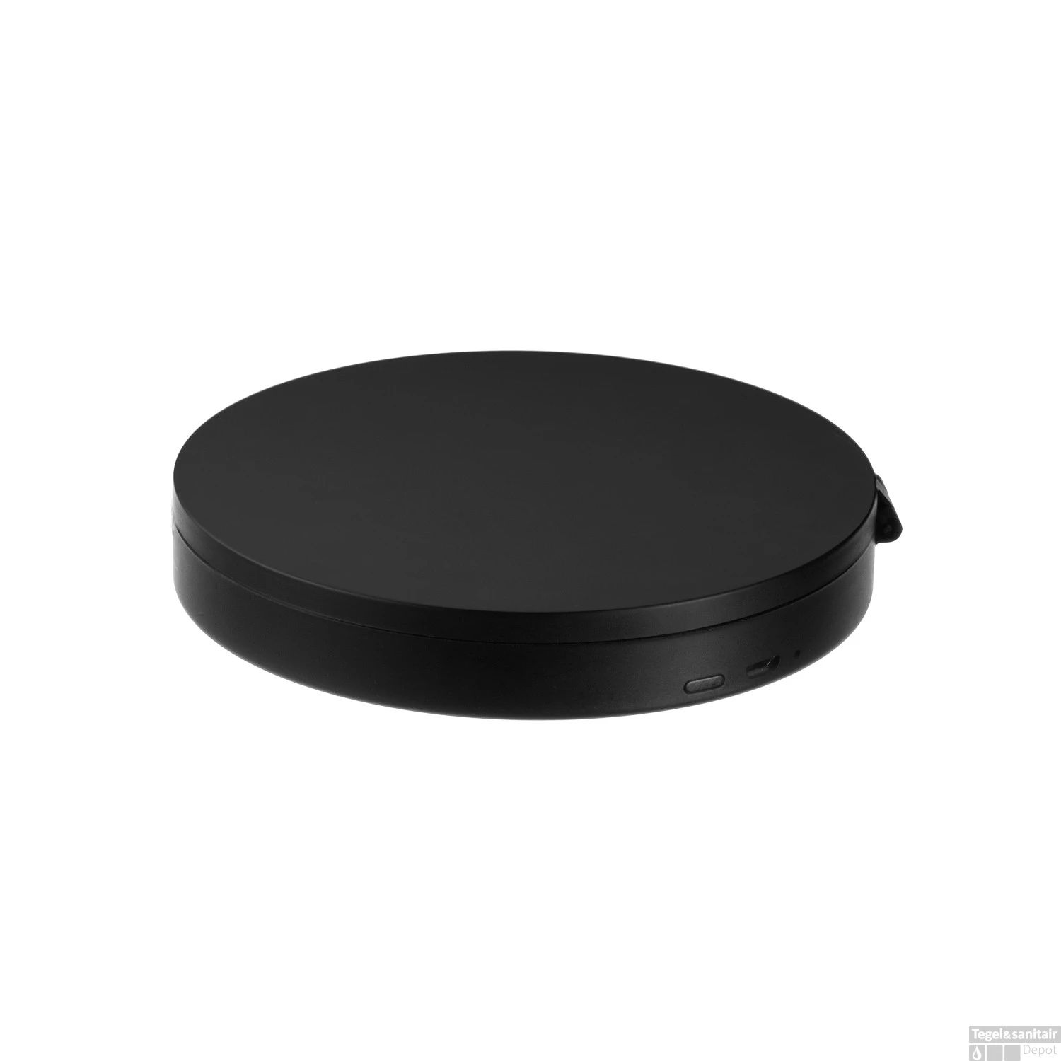 Smedbo Make Up Reis Vergrotende Spiegel Met Verlichting Diameter 12 Cm ABS Zwart - Afbeelding 2